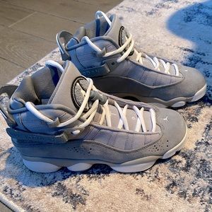 Air Jordan 6 Rings Gs Cool Grey Matte Silver